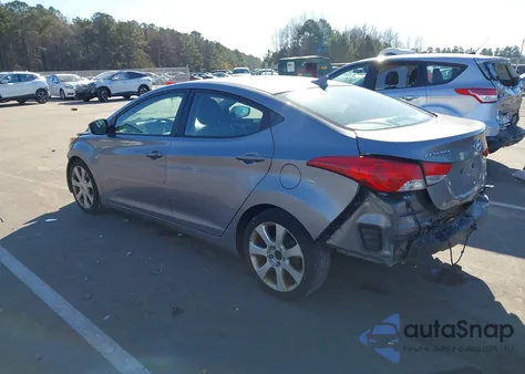 2011 Hyundai Elantra Limited (Ulsan Plant) from USA, damaged, VIN KMHDH4AE6BU082075